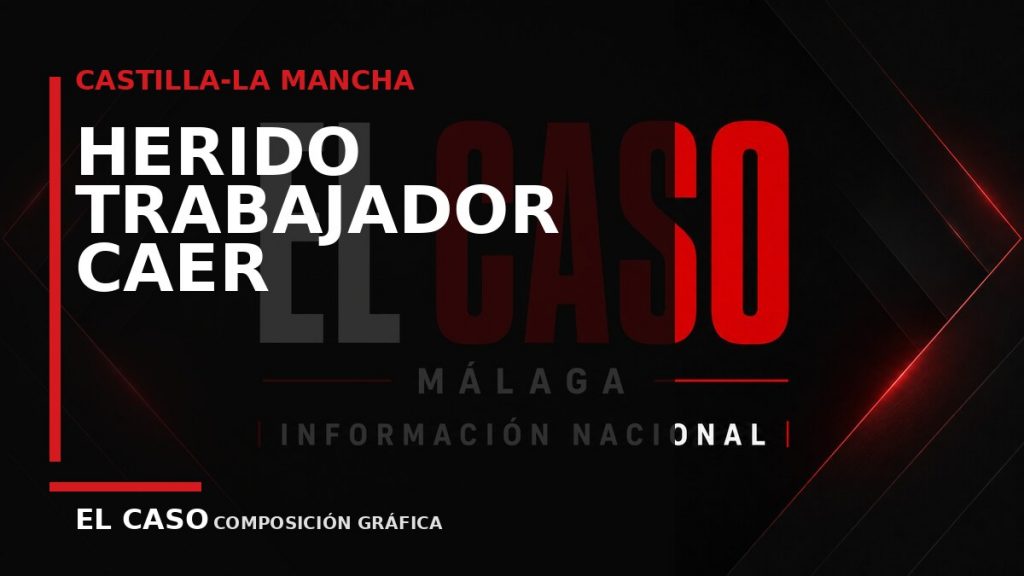 Composición gráfica editorial de El Caso Málaga sobre Herido un trabajador tras caer por un barranco de 20 metros en Alcalá del Júcar