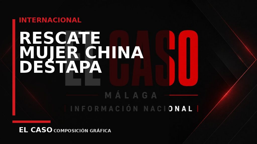 Composición gráfica editorial de El Caso Málaga sobre El rescate de una mujer china destapa una posible red de trata de personas en Tailandia