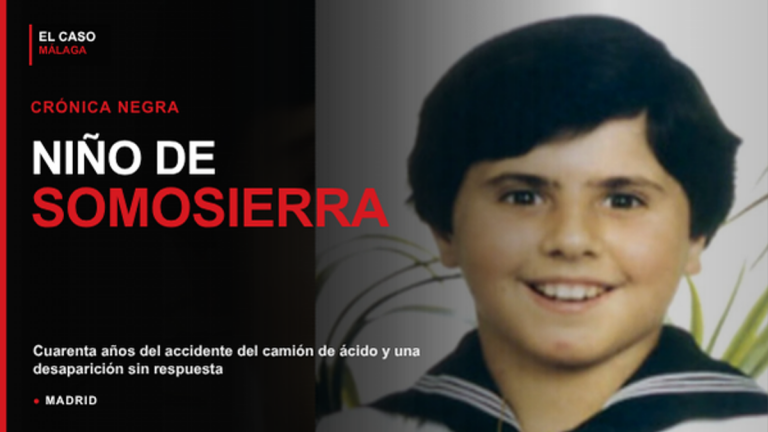 Portada de El Caso Málaga sobre la desaparición de Juan Pedro Martínez, el niño de Somosierra