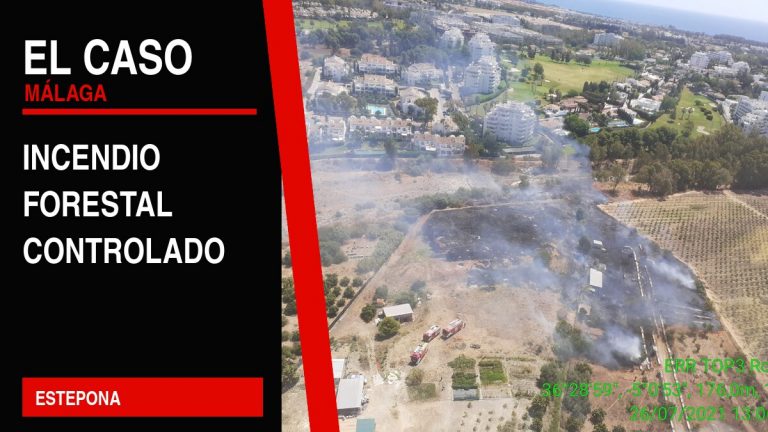 Portada editorial de El Caso Málaga: incendio forestal controlado — ESTEPONA
