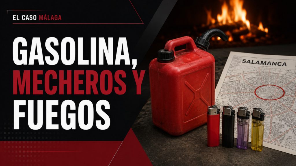 Portada sobre la detención relacionada con varios incendios en Salamanca