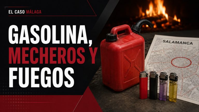 Portada sobre la detención relacionada con varios incendios en Salamanca