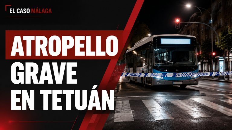 Portada sobre el atropello de un hombre por un autobús en Tetuán