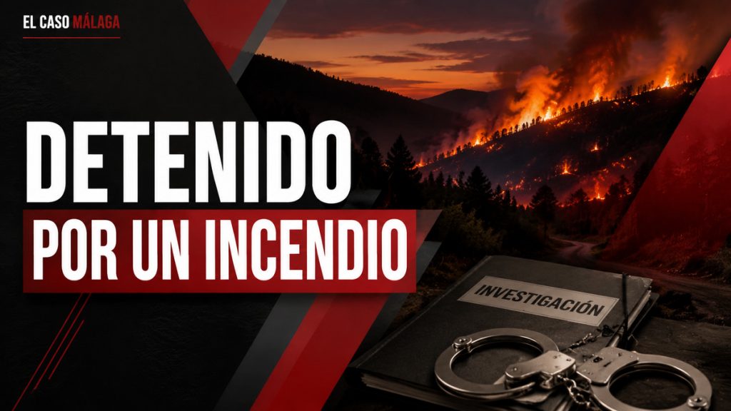 Portada sobre la detención relacionada con el incendio forestal de Tiana