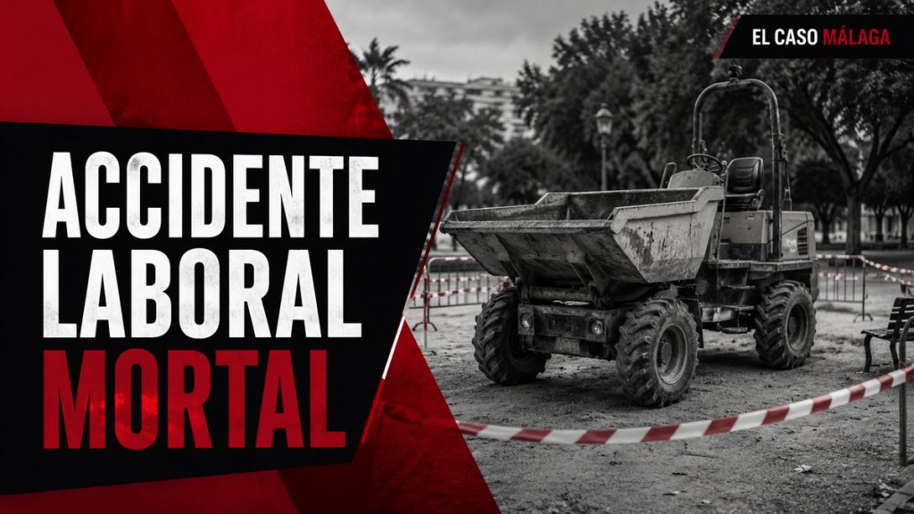 Portada sobre el accidente laboral mortal en el parque Tierno Galván