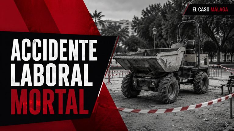 Portada sobre el accidente laboral mortal en el parque Tierno Galván