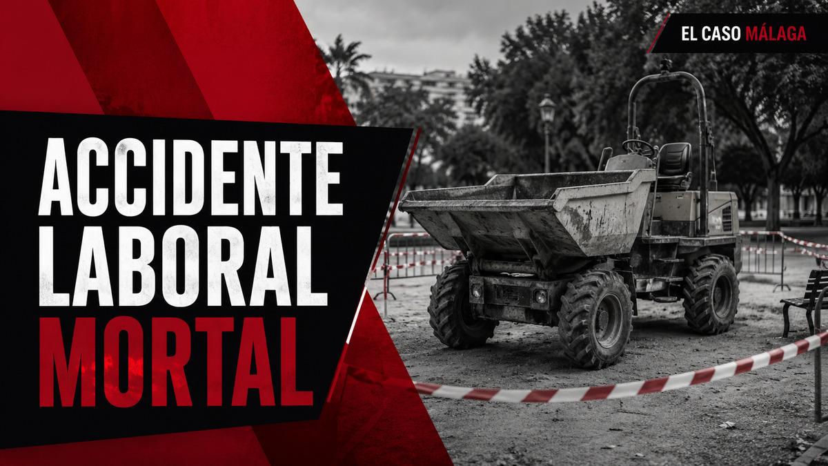 Portada sobre el accidente laboral mortal en el parque Tierno Galván