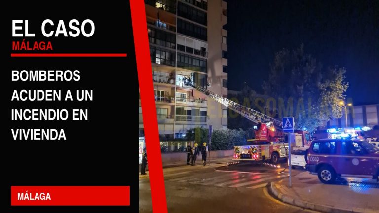 Dos personas trasladadas al hospital tras un incendio en un piso de Jaén