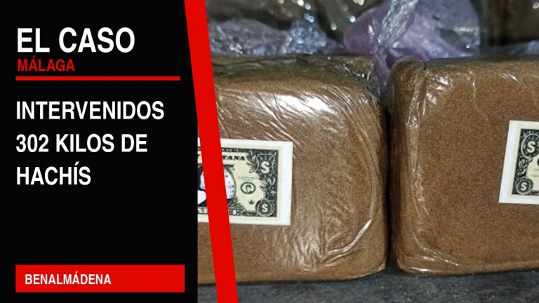 Portada editorial de El Caso Málaga: intervenidos 302 kilos de hachís — BENALMÁDENA