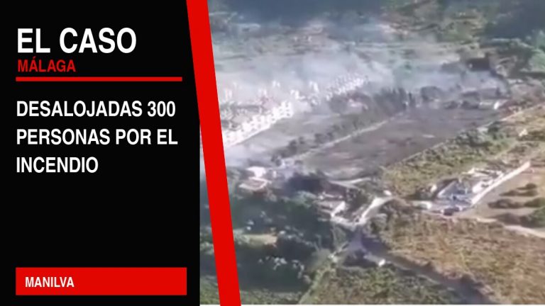 Portada editorial de El Caso Málaga: desalojadas 300 personas por el incendio — MANILVA