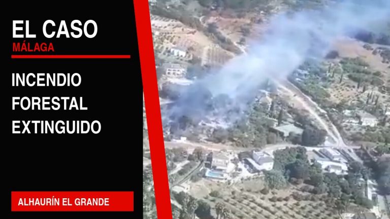 Portada editorial de El Caso Málaga: incendio forestal extinguido — ALHAURÍN EL GRANDE