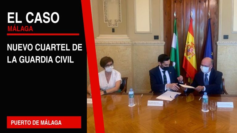 Portada editorial de El Caso Málaga: nuevo cuartel de la guardia civil — PUERTO DE MÁLAGA