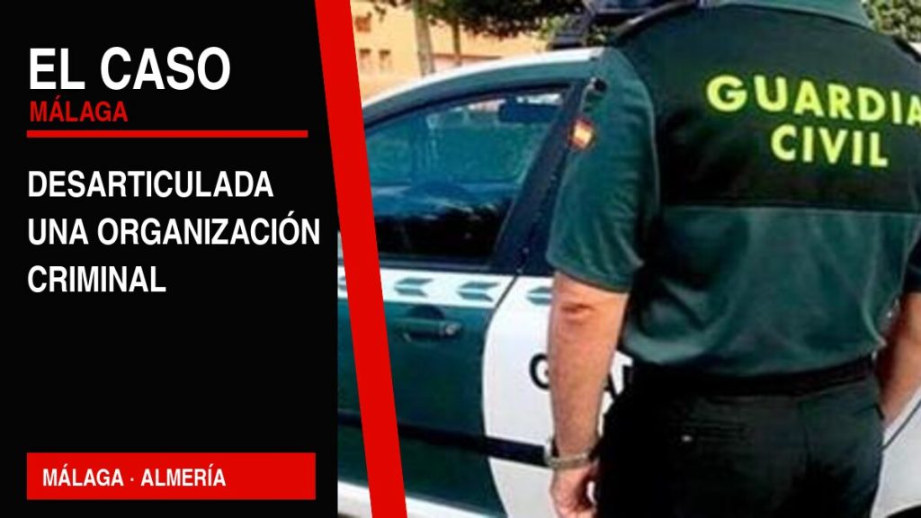 Portada editorial de El Caso Málaga: desarticulada una organización criminal — MÁLAGA · ALMERÍA
