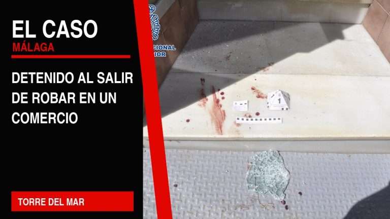 Portada editorial de El Caso Málaga: detenido al salir de robar en un comercio — TORRE DEL MAR