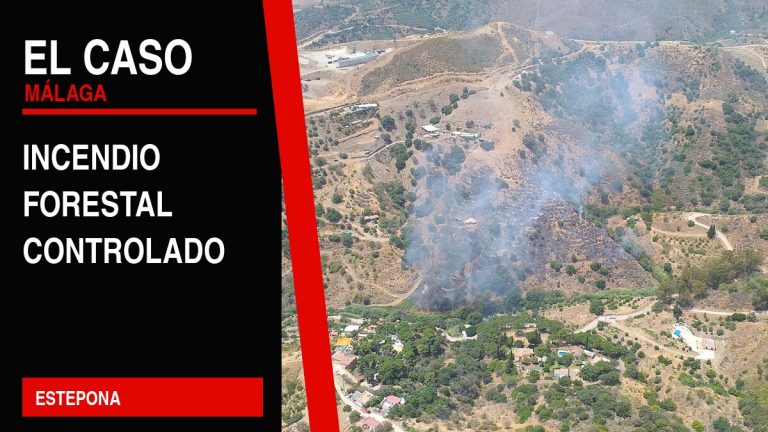 Portada editorial de El Caso Málaga: incendio forestal controlado — ESTEPONA