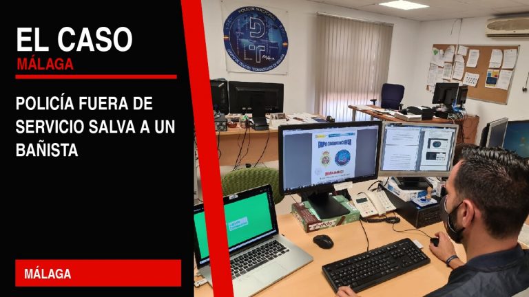 Portada editorial de El Caso Málaga: policía fuera de servicio salva a un bañista — MÁLAGA