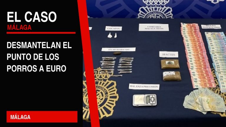Portada editorial de El Caso Málaga: desmantelan el punto de los porros a euro — MÁLAGA