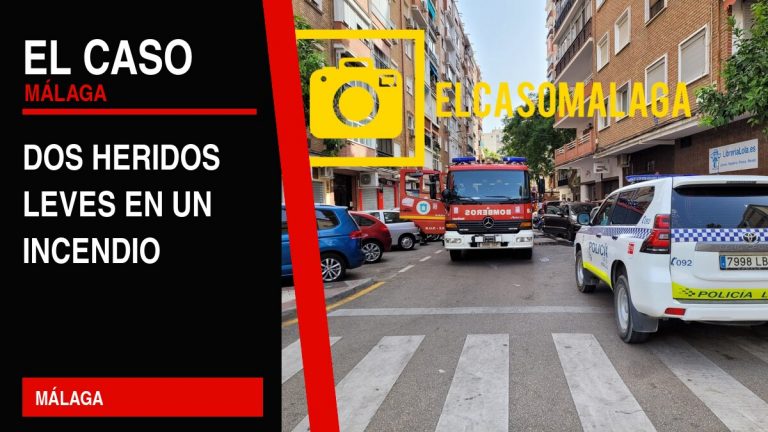 Portada editorial de El Caso Málaga: dos heridos leves en un incendio — MÁLAGA