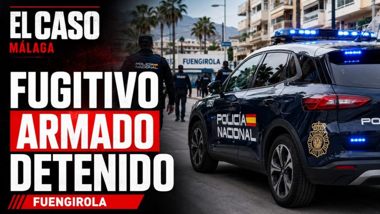 Portada editorial de El Caso Málaga sobre la detención en Fuengirola de un fugitivo reclamado por tráfico de armas