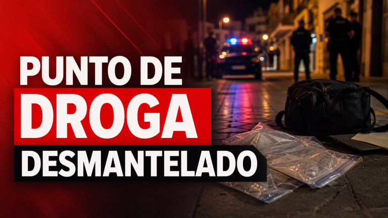 Ocho detenidos tras desmantelar un punto de venta de heroína y cocaína en Estepona
