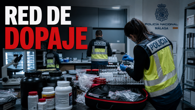 Operación nacional contra una red de fabricación y tráfico de sustancias dopantes