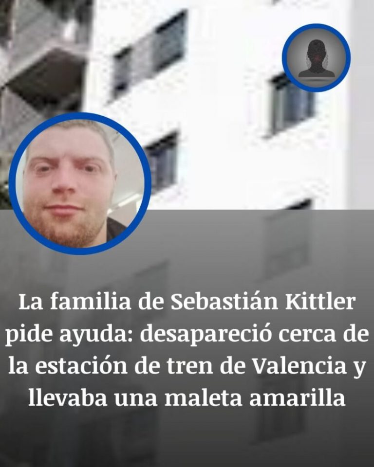 Fotografía de Sebastián Kittler, desaparecido en Valencia