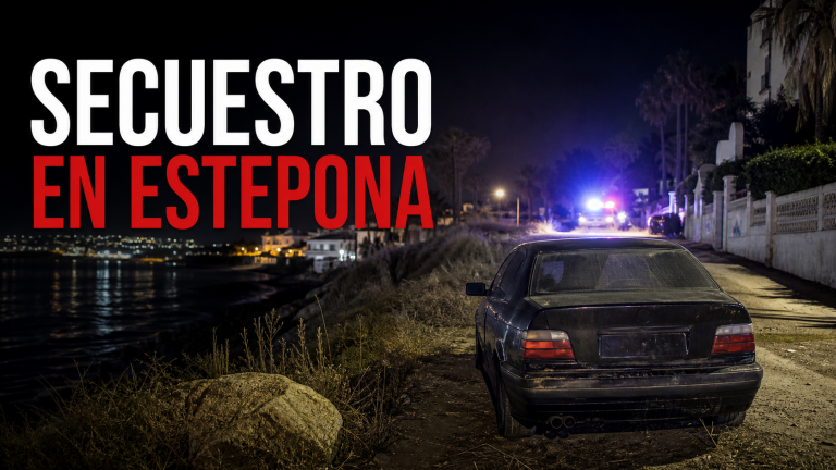 Portada editorial sobre el secuestro de Mehdi B. en Estepona y una red criminal francesa