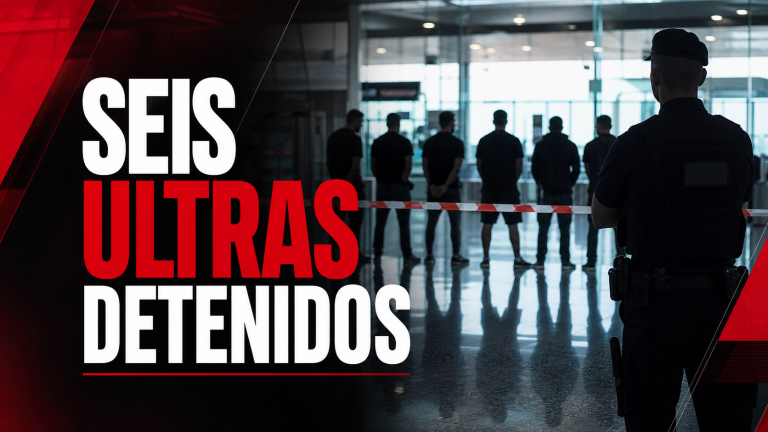 Seis ultras detenidos por un altercado en una terminal del Aeropuerto de Málaga