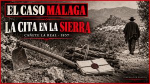 Portada editorial del crimen ocurrido en Cañete la Real en 1857