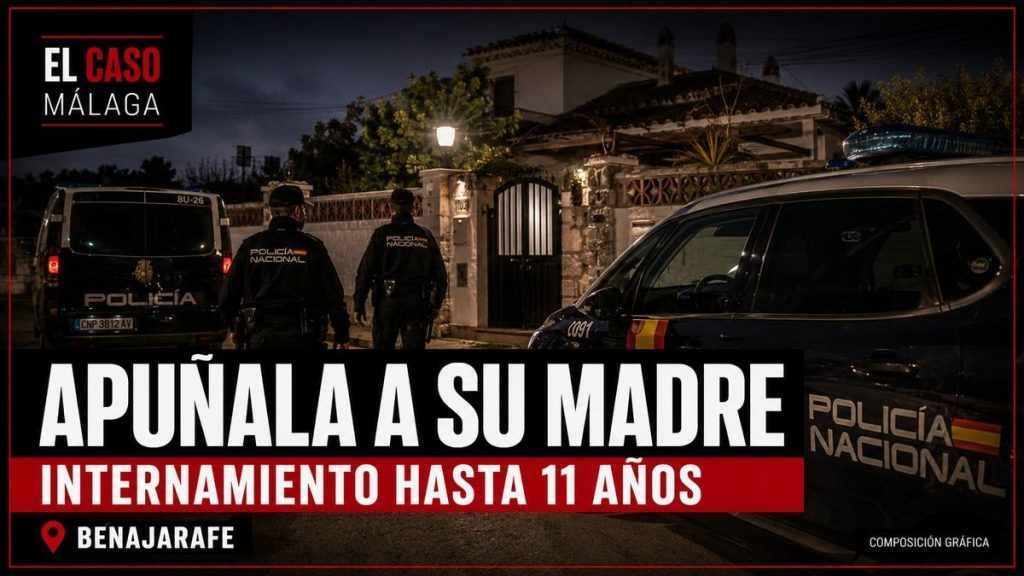 Portada de El Caso Málaga sobre la absolución e internamiento por el apuñalamiento a una madre en Benajarafe