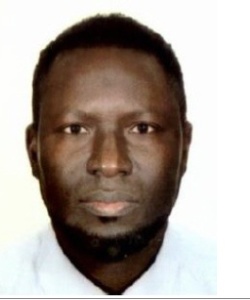 Fotografía oficial de Baba Ndiaye difundida por la Guardia Civil