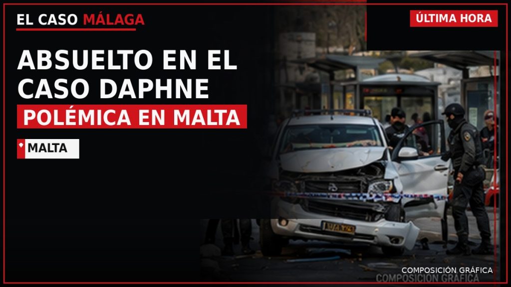 Portada de El Caso Málaga sobre la absolución del empresario acusado de ordenar el asesinato de Daphne Caruana Galizia en Malta
