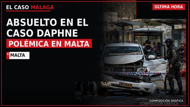 Portada de El Caso Málaga sobre la absolución del empresario acusado de ordenar el asesinato de Daphne Caruana Galizia en Malta