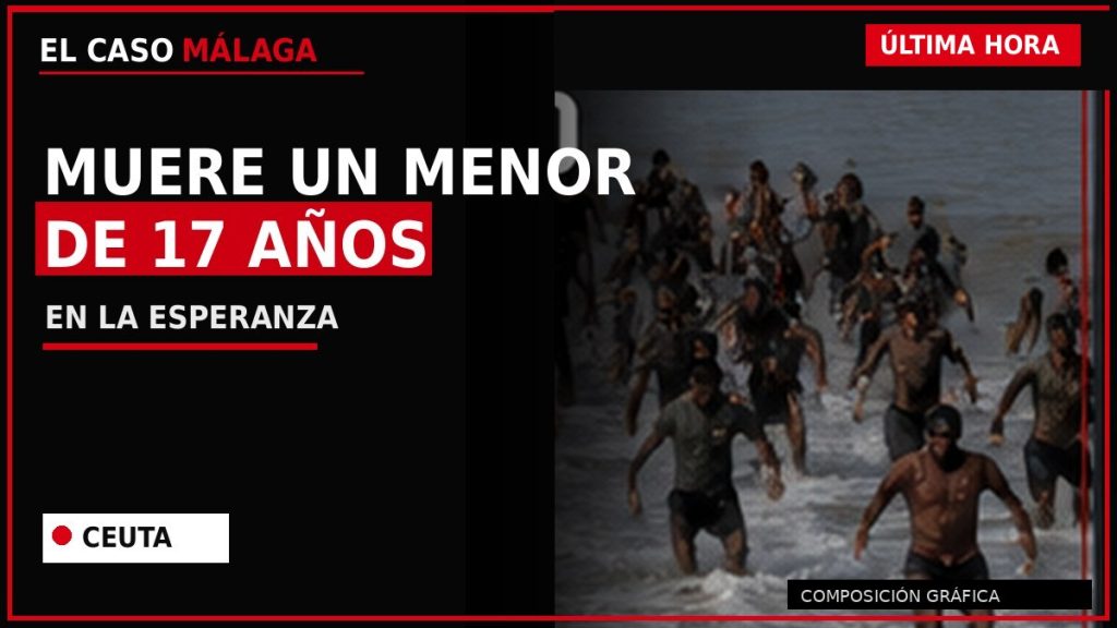 Portada de El Caso Málaga sobre el fallecimiento de un menor migrante de 17 años en Ceuta