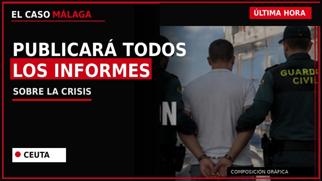 Portada de El Caso Málaga sobre la publicación de los informes previos a la crisis de Ceuta