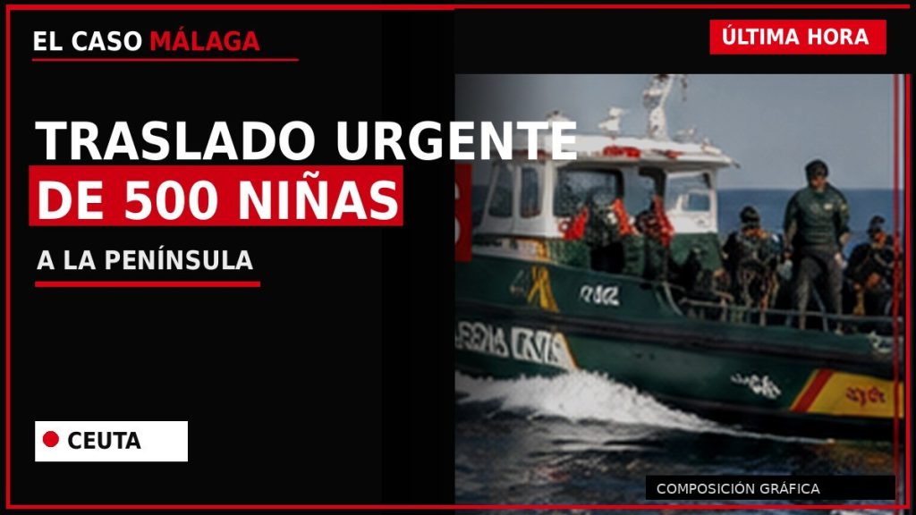 Portada de El Caso Málaga sobre el traslado de 500 niñas migrantes desde Ceuta
