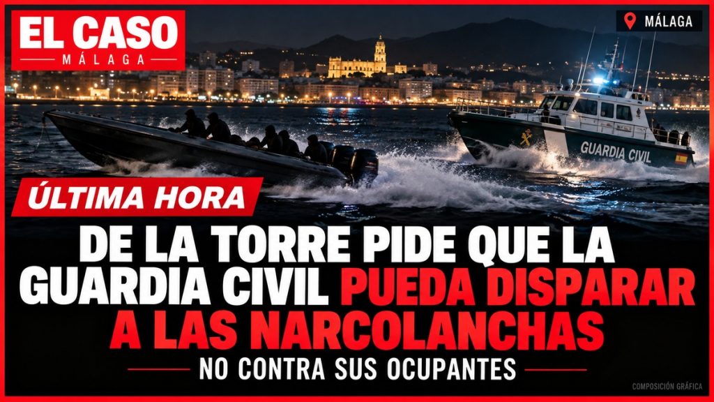 Portada de El Caso Málaga sobre la petición de Francisco de la Torre para que la Guardia Civil pueda disparar contra las narcolanchas