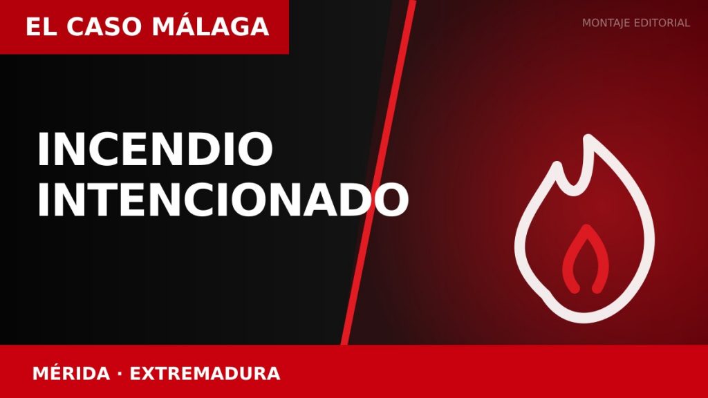 INCENDIO INTENCIONADO en Mérida