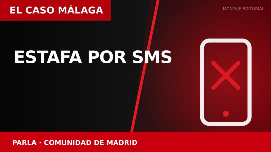 ESTAFA POR SMS en Parla