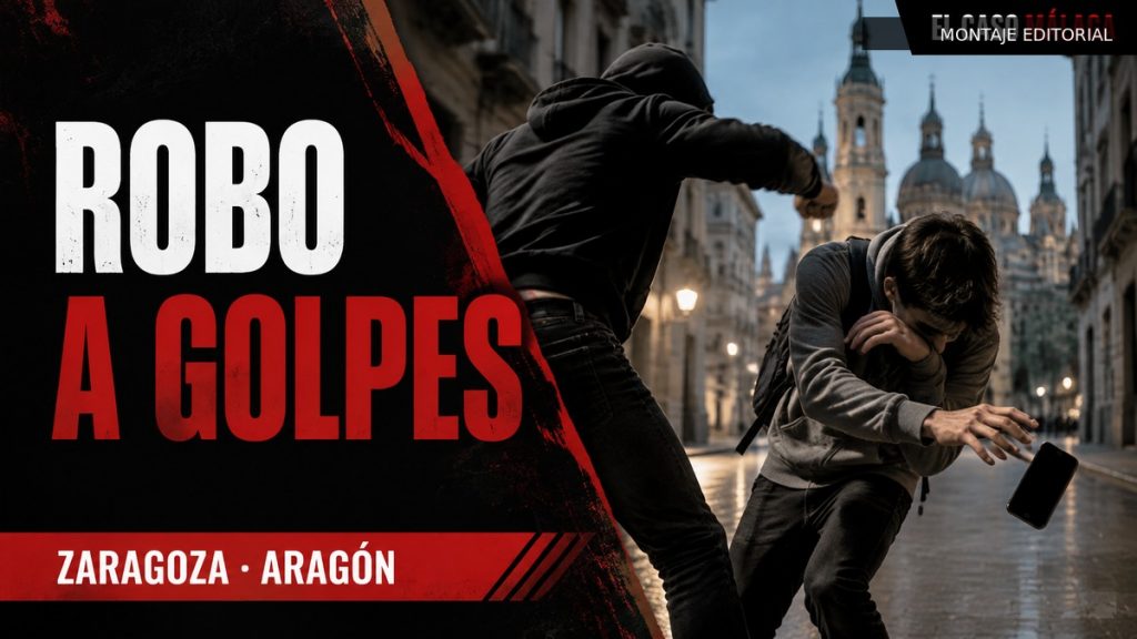 ROBO A GOLPES en Zaragoza