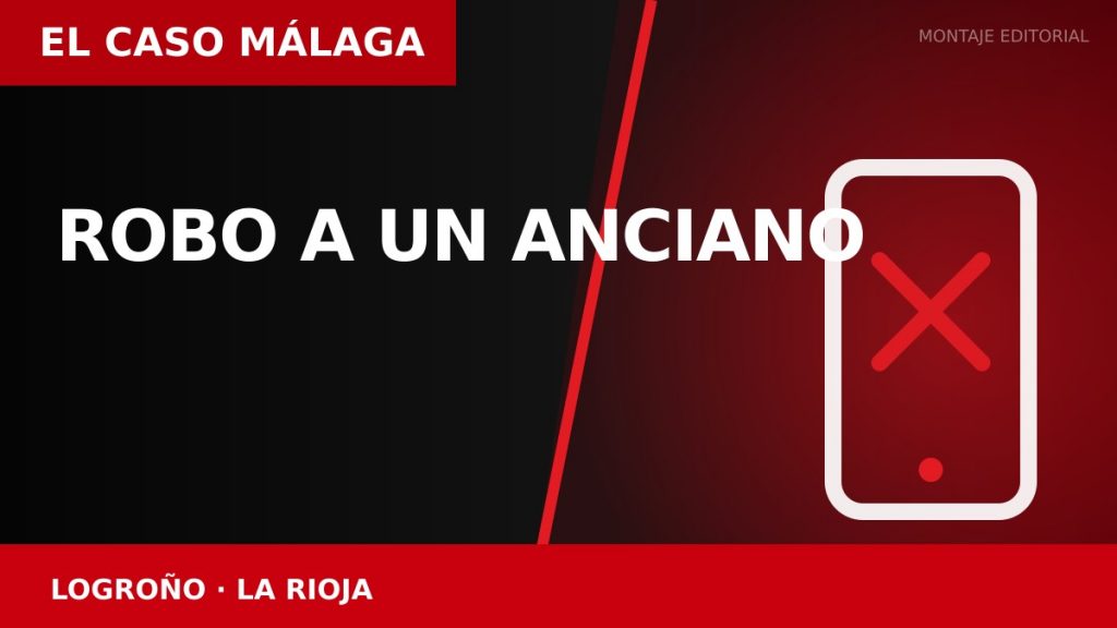 ROBO A UN ANCIANO en Logroño