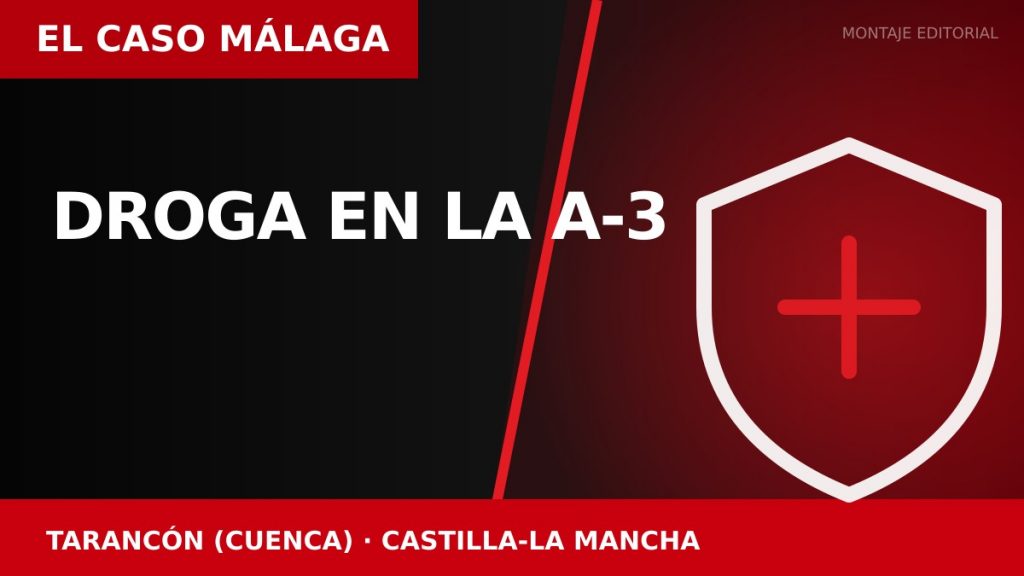 DROGA EN LA A-3 en Tarancón (Cuenca)