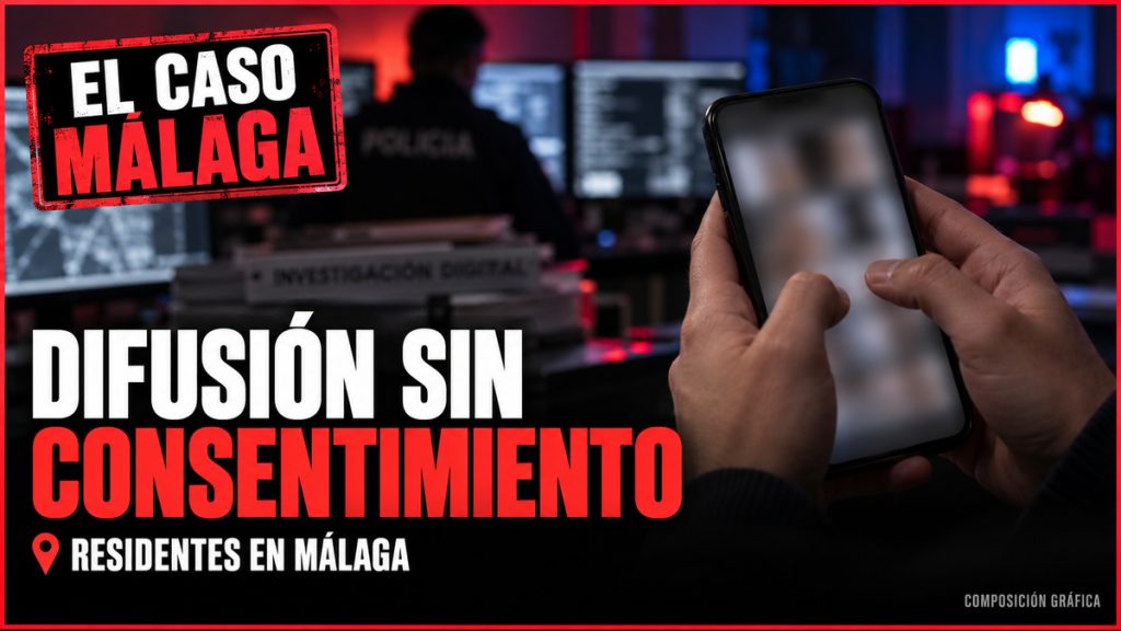 Investigación a dos residentes en Málaga por difusión de vídeos íntimos sin consentimiento