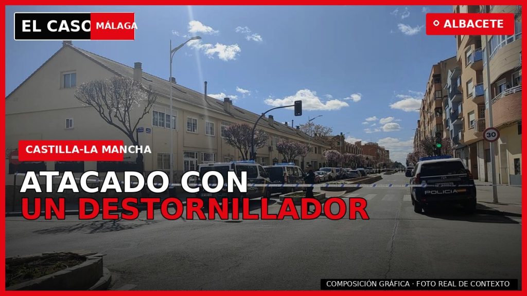 Portada de El Caso Málaga sobre un ataque con destornillador en Albacete