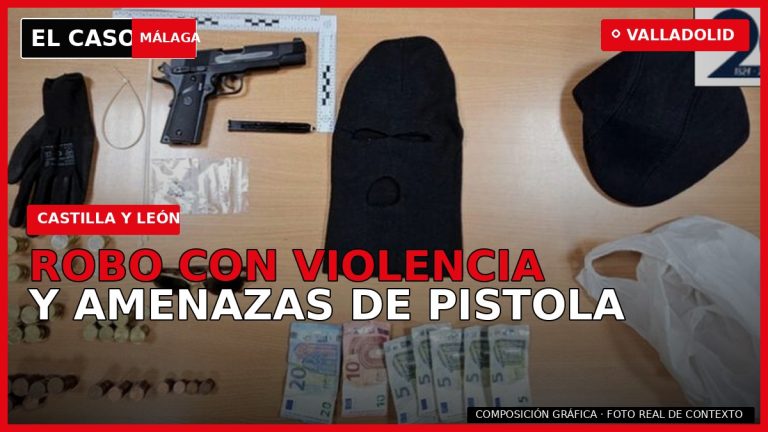 Portada de El Caso Málaga sobre un robo con violencia y amenazas de pistola en Valladolid