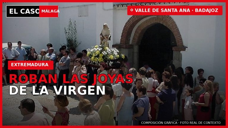 Portada de El Caso Málaga sobre el robo de las joyas de la Virgen en Valle de Santa Ana, Badajoz
