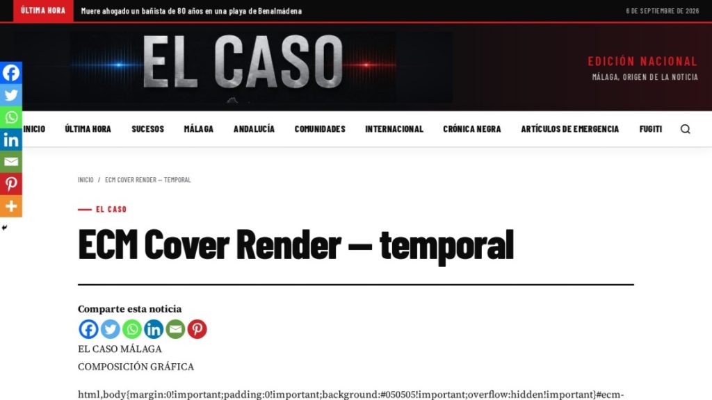 Portada El Caso Málaga: nueve heridos en la A-21 en Lumbier — composición gráfica