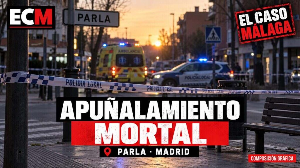 Portada ECM sobre el apuñalamiento mortal ocurrido en Parla