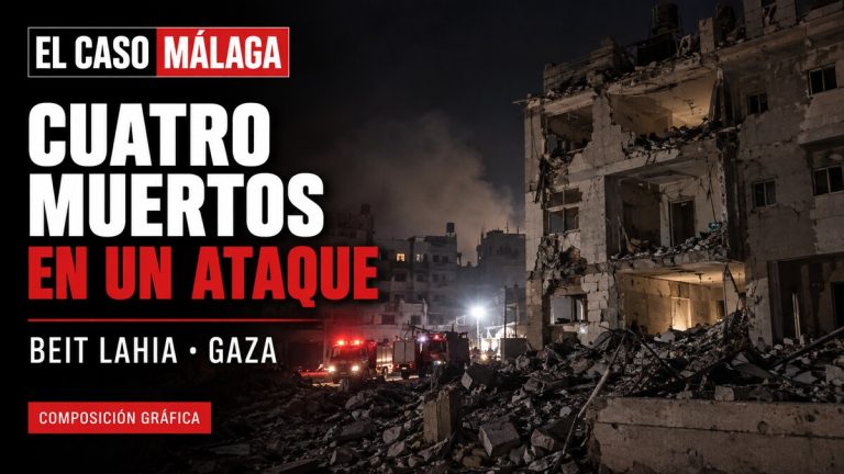 Portada EL CASO MÁLAGA: cuatro muertos en Beit Lahia, Gaza
