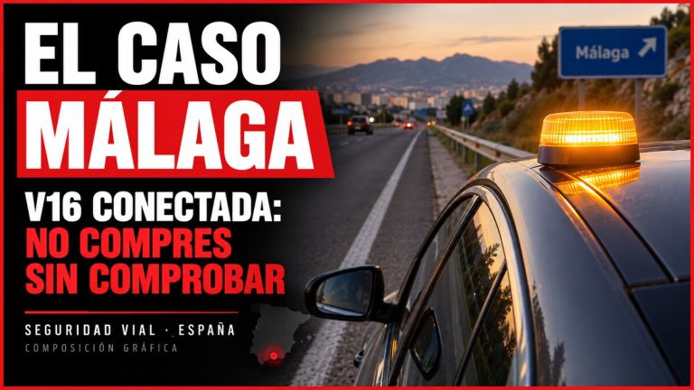 Portada EL CASO MÁLAGA: guía para comprobar una baliza V16 conectada